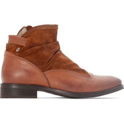Botki damskie: Botki skórzane Hyria