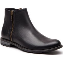 Kozaki GINO ROSSI - Aldo MBU121-S53-0429-9900-F 99. Czarne buty zimowe męskie Gino Rossi, ze skóry. W wyprzedaży za 439,00 zł.
