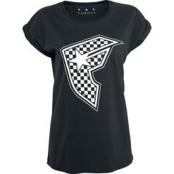 Famous Stars And Straps Checker Badge Tee Koszulka damska czarny. Czarne bluzki damskie Famous Stars And Straps, m, z nadrukiem, z bawełny, z okrągłym kołnierzem. Za 62,90 zł.