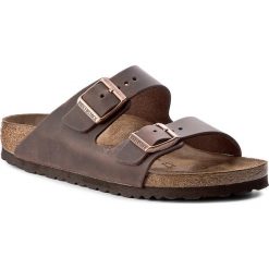 Klapki BIRKENSTOCK - Arizona BS 0052533 Habana. Pomarańczowe klapki damskie Birkenstock, bez wzorów, ze skóry, bez obcasa. Za 369,00 zł.