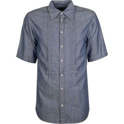 Dsquared2 Koszula Jeansowa. Czerwone koszule męskie Dsquared2, bez wzorów, z jeansu, bez kołnierzyka, bez rękawów. Za 379,00 zł.