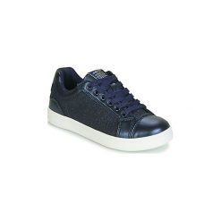 Buty Dziecko Geox J DJROCK GIRL. Niebieskie trampki dziewczęce Geox, bez wzorów, bez zapięcia. Za 195,30 zł.