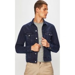 Pepe Jeans - Kurtka jeansowa Pinner Archive. Niebieskie płaszcze męskie Pepe Jeans, xl, bez wzorów, z bawełny, krótkie, bez kaptura. W wyprzedaży za 319,90 zł.