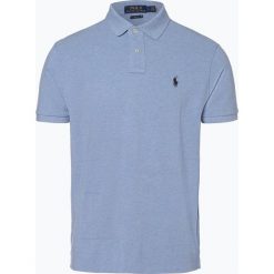 Polo Ralph Lauren - Męska koszulka polo, niebieski. Niebieskie koszulki męskie Polo Ralph Lauren, s, bez wzorów, z bawełny, polo, bez rękawów. Za 449,95 zł.