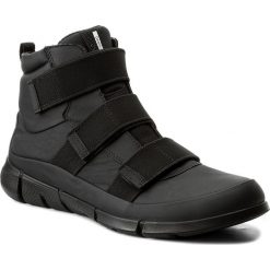 Botki ECCO - Intrinsic 1 86006301001 Black. Czarne botki damskie skórzane marki ecco. W wyprzedaży za 389,00 zł.