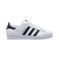 Buty adidas Superstar Junior (C77154). Czarne buty dziewczęce sportowe marki Adidas, na wiosnę, bez wzorów, ze skóry, bez zapięcia, adidas superstar. Za 249,99 zł.