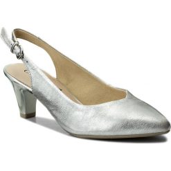 Rzymianki damskie: Sandały CAPRICE – 9-29699-20 Silver Metal 920