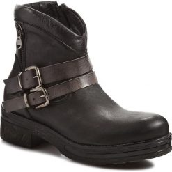 Botki GINO ROSSI - DB134M-TWO-BG00-9900-0 Czarny. Czarne botki damskie na zamek Gino Rossi, ze skóry. W wyprzedaży za 349,00 zł.
