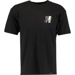 T-shirty męskie z nadrukiem: HUF LEASH TEE Tshirt z nadrukiem black