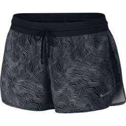 Odzież damska: spodenki do biegania damskie NIKE DRY RUN FAST SHORT PRINT / 799744-010 - NIKE DRY RUN FAST SHORT PRINT
