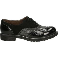 Półbuty - 105523 BLAC C. Czarne półbuty damskie skórzane marki Venezia. Za 299,00 zł.