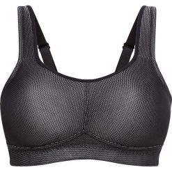 Biustonosz sportowy bonprix czarny. Czarne biustonosze sportowe damskie bonprix, do biegania. Za 69,99 zł.