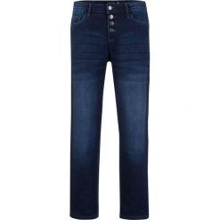 Dżinsy multi-stretch BOYFRIEND, dł. 7/8 bonprix ciemnoniebieski. Niebieskie jeansy damskie bonprix. Za 109,99 zł.