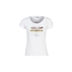 T-shirty z krótkim rękawem Kaporal XAIL. Białe t-shirty damskie Kaporal, s, bez wzorów, bez kołnierzyka. Za 109,00 zł.