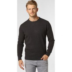 Andrew James - Sweter męski, szary. Szare swetry męskie Andrew James, m, bez wzorów, z bawełny, eleganckie, bez kołnierzyka, bez kaptura. Za 179,95 zł.