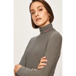 Levi's - Longsleeve. Czarne bluzki damskie Levi's®, s, bez wzorów, z elastanu, z golfem. W wyprzedaży za 89,90 zł.