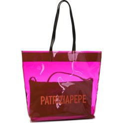 Torebka PATRIZIA PEPE - 2V9045/A3LD-M358 Fluo Pink. Różowe torebki klasyczne damskie klasyczne. W wyprzedaży za 479,00 zł.