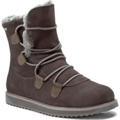 Buty EMU AUSTRALIA - Kamona W11551 Charcoal. Szare buty zimowe damskie EMU Australia, ze skóry. W wyprzedaży za 459,00 zł.