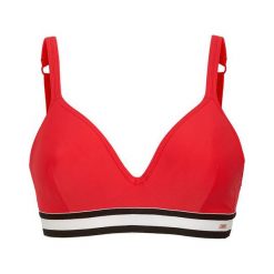 Cellbes Czerwony biustonosz od bikini bez fiszbin czerwony female czerwony 85B. Czerwone biustonosze sportowe damskie Cellbes, s, bez wzorów, z gumy. Za 119,00 zł.