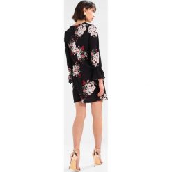 Sukienki: Dorothy Perkins TIE CUFF SHIFT PRINT Sukienka letnia black based