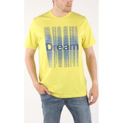 Desigual T-Just-Se Koszulka Żółty. Żółte podkoszulki męskie Desigual, s, z nadrukiem, z bawełny, z krótkim rękawem. Za 163,95 zł.