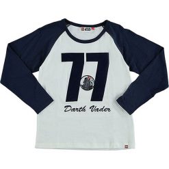 T-shirty chłopięce z długim rękawem: Koszulka „Teo” w kolorze granatowo-białym