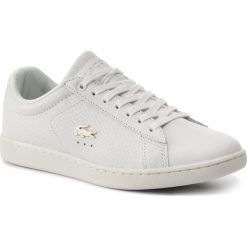 Sneakersy LACOSTE - Carnaby Evo 119 3 Sfa 7-37SFA001318C Off Wht/Off Wht. Białe półbuty damskie Lacoste, ze skóry ekologicznej. Za 399,99 zł.