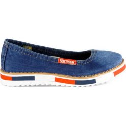 ARTIKER RELAKS 40C208 jeans, czółenka damskie. Czółenka damskie Artiker Relaks, bez wzorów, z jeansu, bez obcasa. Za 189,90 zł.