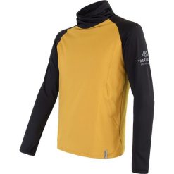 Sensor Coolmax Thermo bluza męska Mustard/Black, S. Żółte bluzy męskie termoaktywne Sensor, s, bez wzorów, ze skóry, bez kaptura. Za 254,00 zł.
