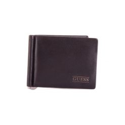 Portfele Guess SM4016LEA23. Czarne portfele męskie marki Guess, z aplikacjami. Za 222,59 zł.