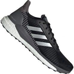Buty biegowe adidas Solar Glide St 19 M EF1467. Szare buty sportowe męskie Adidas, na lato, z tkaniny, bez zapięcia, do biegania. W wyprzedaży za 539,00 zł.