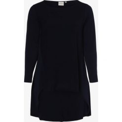 Junarose - Bluzka damska – Jrnewpiber, niebieski. Niebieskie bluzki damskie Junarose, bez wzorów, eleganckie, bez kołnierzyka, z długim rękawem. Za 139,95 zł.