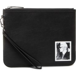 Torebka KARL LAGERFELD - 200W3205 Black. Czarne torebki klasyczne damskie KARL LAGERFELD, bez wzorów, ze skóry, biznesowe, bez dodatków. W wyprzedaży za 399,00 zł.