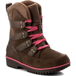 Kozaki dziewczęce: Śniegowce SOREL – Youth Meadow Lace NY2414 Umber/Afterglow 261