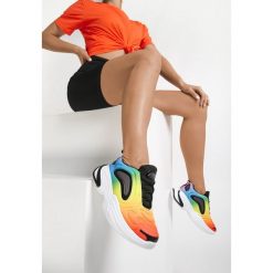 Pomarańczowe Sneakersy Merelin. Pomarańczowe sneakersy damskie Renee. W wyprzedaży za 99,99 zł.