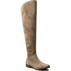 Muszkieterki TAMARIS - 1-25569-39 Dune 404. Szare buty zimowe damskie marki Tamaris, z materiału, na sznurówki. W wyprzedaży za 179,00 zł.