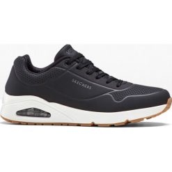 Sneakersy Skechers bonprix czarny. Czarne sneakersy męskie bonprix, na sznurówki. Za 299,99 zł.