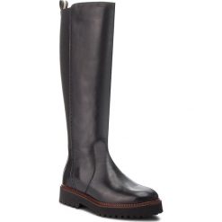 Oficerki MARC O'POLO - 808 14788002 100 Black 990. Czarne bez kategorii marki Marc O'Polo, z materiału, na obcasie. W wyprzedaży za 759,00 zł.