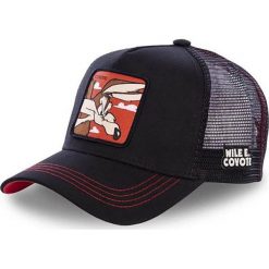 Capslab - Czapka. Czarne czapki damskie CapsLab, z aplikacjami, z bawełny. Za 129,90 zł.