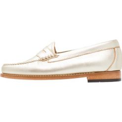 Creepersy damskie: G. H. Bass & Co. WEEJUN PENNY Półbuty wsuwane gold