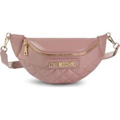 Saszetka nerka LOVE MOSCHINO - JC4205PP08KA0601 Cipria. Różowe nerki damskie Love Moschino, bez wzorów, ze skóry ekologicznej, młodzieżowe, bez dodatków. Za 639,00 zł.
