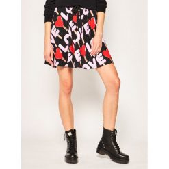 Spódnica trapezowa LOVE MOSCHINO W154200M 4182. Spódniczki damskie Love Moschino, m, bez wzorów, z bawełny, trapezowe. W wyprzedaży za 579,00 zł.