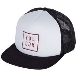 Volcom Czapka Stos Ser d5511720-Blk. Szare czapki męskie marki Volcom, bez wzorów. W wyprzedaży za 38,00 zł.