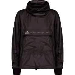 Kurtka ADIDAS BY STELLA McCARTNEY TECH. Czarne płaszcze damskie z nadrukiem, na fitness i siłownię. Za 680,00 zł.
