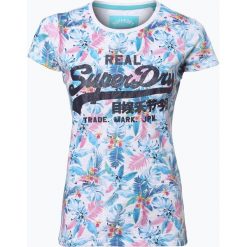 T-shirty damskie: Superdry – T-shirt damski, szary