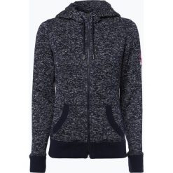 Bluzy damskie: Superdry – Damska bluza rozpinana, niebieski