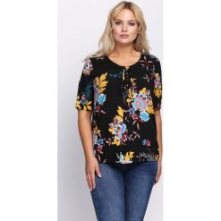 Czarna Bluzka Love And Affection. Czarne bluzki damskie Born2be, xl, bez wzorów, z tkaniny, bez kołnierzyka, bez rękawów. Za 49,99 zł.