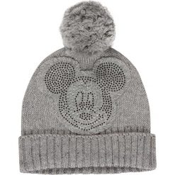 Czapka "Disney" w kolorze szarym. Szare czapki zimowe damskie marki Codello, z motywem z bajki, z dzianiny. W wyprzedaży za 107,95 zł.