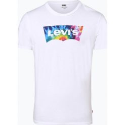 Levi's - T-shirt męski, biały. Białe t-shirty męskie Levi's®, s, z nadrukiem, eleganckie, bez kołnierzyka. Za 99,95 zł.