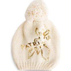 Czapka PATRIZIA PEPE - 2V8628/A4T6-W293 White Irreverent. Brązowe czapki damskie Patrizia Pepe, bez wzorów, z wełny. W wyprzedaży za 219,00 zł.